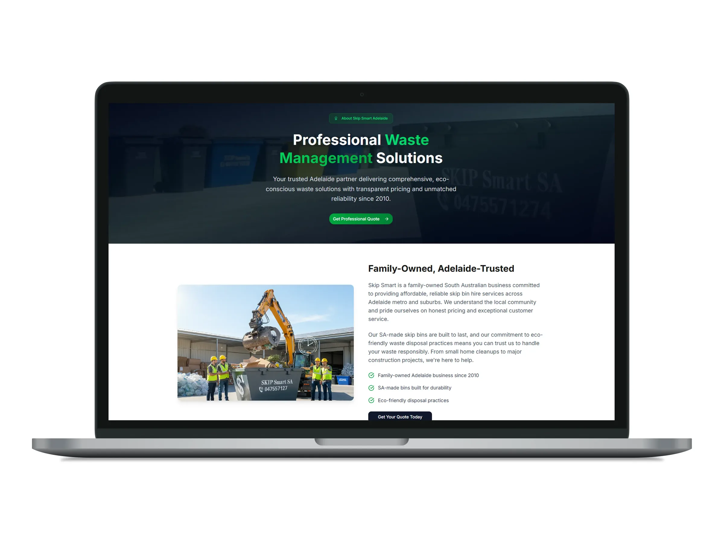 SkipSmart online inquiry interface